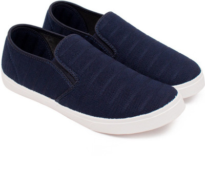 asian Slip On Sneakers For Men(Blue)