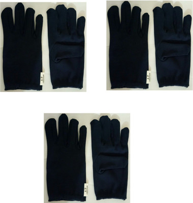 A P creation Navy-blue-combo Diving Gloves(Navy Blue)