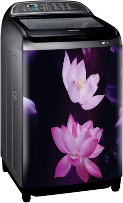 DivineDesigns 61 cm Lilly Pink Flowers Washing Machine Sticker (Size :- 61 X 89 cm) Self Adhesive Sticker(Pack of 1)