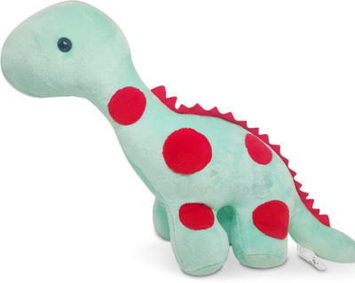 BeeWee - Dinosaur Plush Soft Toy Stuffed Animal Bedtime Story Telling Adorable Huggable Plushies and Gifts 30 Cms  - 30 cm(Turquiose)