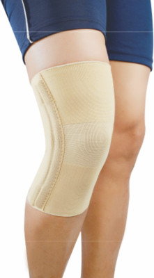 Dyna Knee Brace with Medio Lateral Stabiliser(Genu ML) Knee Support(Beige)