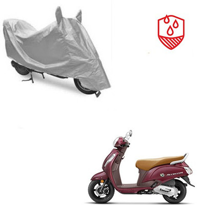 RPSENTTERPR Waterproof Two Wheeler Cover for Suzuki(Access SE, Silver)