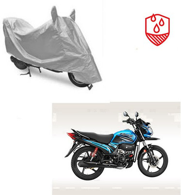 Atulit enterprises Waterproof Two Wheeler Cover for Honda(Passion Pro TR, Silver)