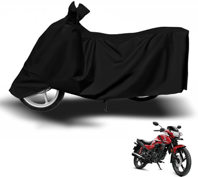 Auto Hub Two Wheeler Cover for Honda(SP 125, Black)