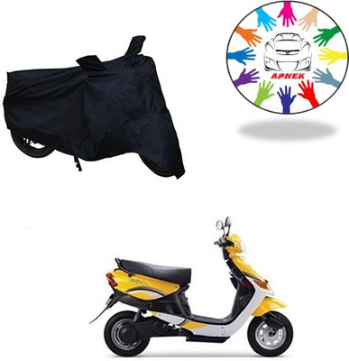 APNEK Waterproof Two Wheeler Cover for TVS(Max 4R, Black)