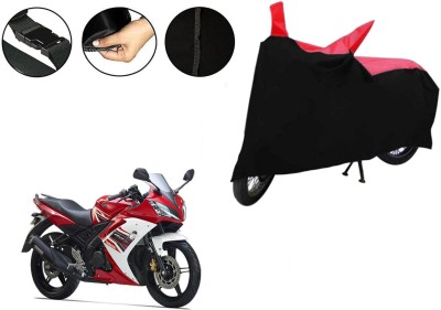 VTF Two Wheeler Cover for Yamaha(YZF R15 S, Black, Red)