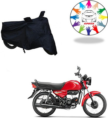 APNEK Waterproof Two Wheeler Cover for Lohia(Oma Star, Black)