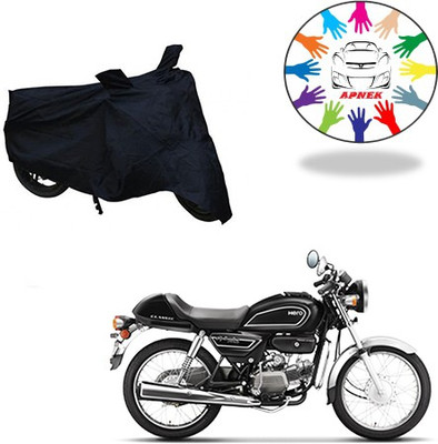 APNEK Waterproof Two Wheeler Cover for Piaggio(Vespa VXL, Black)