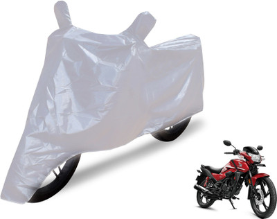Auto Hub Two Wheeler Cover for Honda(SP 125, Silver)
