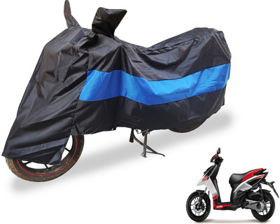 Auto Hub Two Wheeler Cover for Honda(Black, Blue)