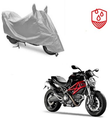 Atulit enterprises Waterproof Two Wheeler Cover for Ducati(Monster 796 S2R, Silver)