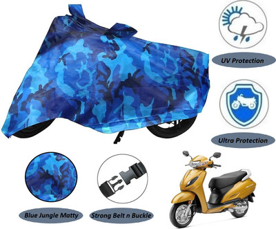 MOCKHE Two Wheeler Cover for Honda(Activa 6G, Multicolor)