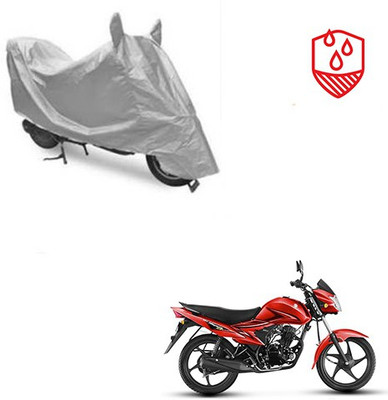 Atulit enterprises Waterproof Two Wheeler Cover for Suzuki(Hayate, Silver)