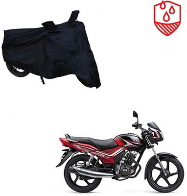 Atulit enterprises Waterproof Two Wheeler Cover for TVS(Star City, Black)