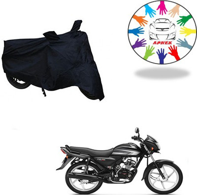 APNEK Waterproof Two Wheeler Cover for Suzuki(Let's, Black)