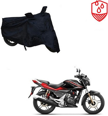 SRENTERPRISES Two Wheeler Cover for Honda(CBZ Extreme, Black)