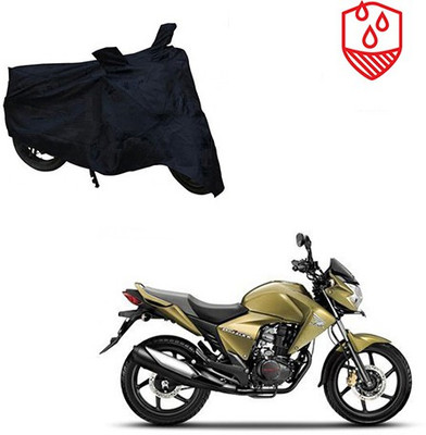 Atulit enterprises Waterproof Two Wheeler Cover for Honda(Unicorn Dazzler, Black)
