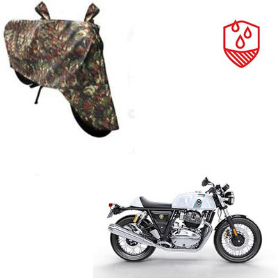 SRENTERPRISES Two Wheeler Cover for Royal Enfield(Continental GT, Multicolor)
