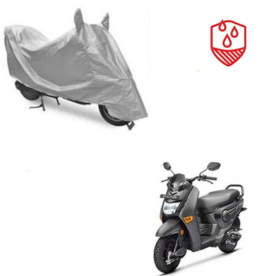 Atulit enterprises Waterproof Two Wheeler Cover for Honda(Cliq, Silver)