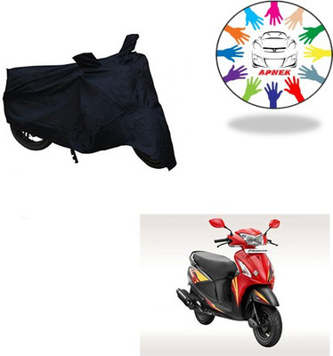 APNEK Waterproof Two Wheeler Cover for Mahindra(Stallio, Black)