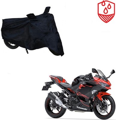 Atulit enterprises Waterproof Two Wheeler Cover for Kawasaki(Ninja 250, Black)