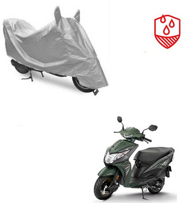 Atulit enterprises Waterproof Two Wheeler Cover for Honda(Deo, Silver)