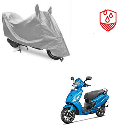 SRENTERPRISES Two Wheeler Cover for Hero(Maestro Edge, Silver)