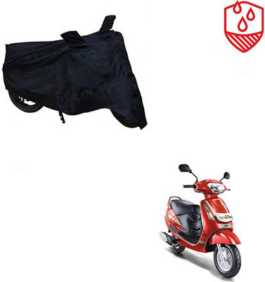 Atulit enterprises Waterproof Two Wheeler Cover for Mahindra(Duro DZ, Black)