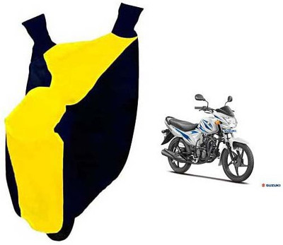 PRPaccessories Waterproof Two Wheeler Cover for Suzuki(Hayate, Multicolor)