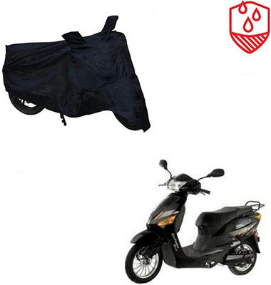 Atulit enterprises Waterproof Two Wheeler Cover for Hero(Electric Zippy, Black)