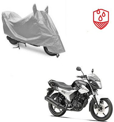 Atulit enterprises Waterproof Two Wheeler Cover for Yamaha(SZ R, Silver)