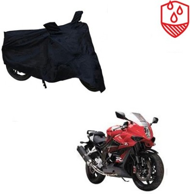 Atulit enterprises Waterproof Two Wheeler Cover for Hyosung(GT650R, Black)