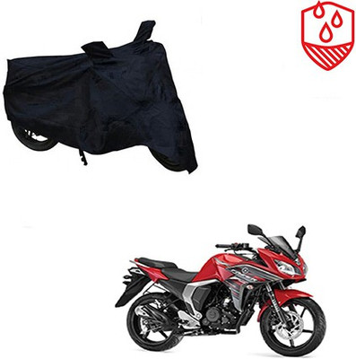 Atulit enterprises Waterproof Two Wheeler Cover for Yamaha(Fazer, Black)