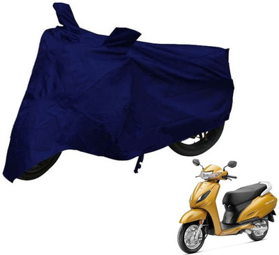 Auto Hub Two Wheeler Cover for Honda(Activa 6G, Blue)