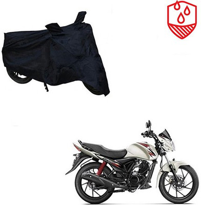 SRENTERPRISES Two Wheeler Cover for Suzuki(Sling Shot, Black)