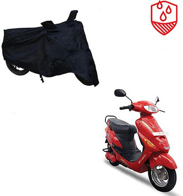 RPSENTTERPR Waterproof Two Wheeler Cover for Hero(E Sprint, Black)