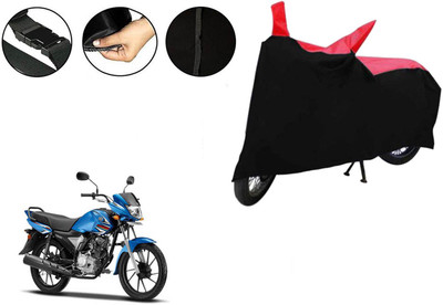 VTF Two Wheeler Cover for Yamaha(Saluto RX, Black, Red)
