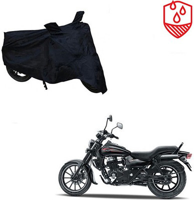 saanvi Waterproof Two Wheeler Cover for Bajaj(Avenger 150 Street, Black)