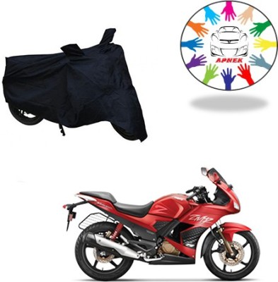 APNEK Waterproof Two Wheeler Cover for Mahindra(Kine, Black)