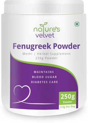 nature's velvet Fenugreek Methi Powder 250g Pack of 1(250 g)