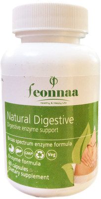Feonnaa Natural Digestive ( Digestive Enzyme Support )(60 Tablets)