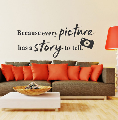 Littlebuds 85 cm Life Of Photos Removable Sticker(Pack of 1)