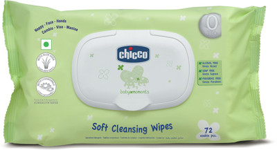 Chicco Baby Wipes Fliptop 72 Pcs In(72 Wipes)