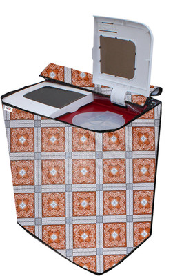 AAVYA UNIQUE FASHION Semi-Automatic Washing Machine  Cover(Width: 86.36 cm, Multicolor)