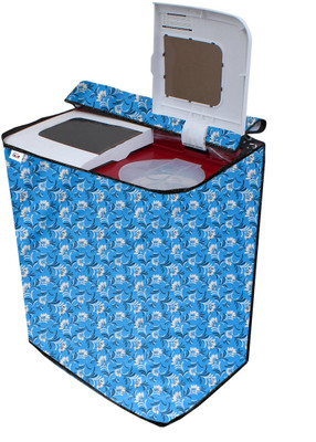 AAVYA UNIQUE FASHION Semi-Automatic Washing Machine  Cover(Width: 86.36 cm, Multicolor)