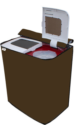 AAVYA UNIQUE FASHION Semi-Automatic Washing Machine  Cover(Width: 86.36 cm, Brown)