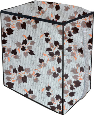 AAVYA UNIQUE FASHION Semi-Automatic Washing Machine  Cover(Width: 78.74 cm, White,Brown)