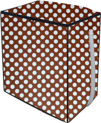 AAVYA UNIQUE FASHION Semi-Automatic Washing Machine  Cover(Width: 78.74 cm, Brown,White)