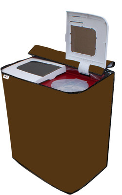 AAVYA UNIQUE FASHION Semi-Automatic Washing Machine  Cover(Width: 86.36 cm, Brown)