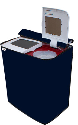 AAVYA UNIQUE FASHION Semi-Automatic Washing Machine  Cover(Width: 86.36 cm, Blue)